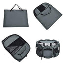 Amazon Basics Portable Soft Pet Dog Travel Playpen, Large (45 x 45 x 24 Inches)