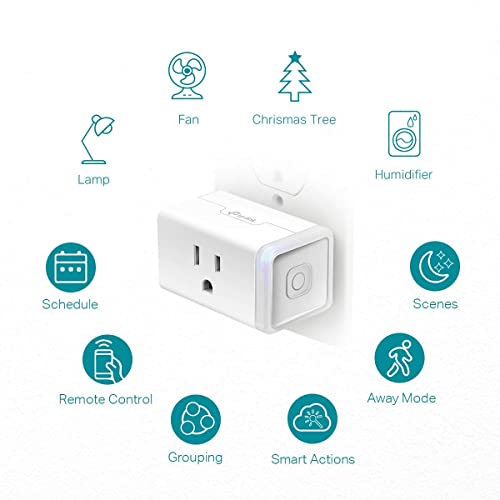 Plug HS103P4, Smart Home Wi-Fi Outlet Works with Alexa, Echo, Google Home & IFTTT