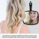 Large Hand Mirror, Multi-Purpose Mirror with Distortion-Free Reflection