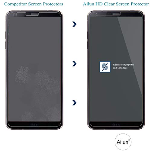 Ailun Screen Protector for LG G6 3 Pack Tempered Glass 9H Hardness 2.5D Edge