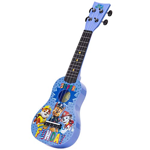 Paw Patrol Toy Ukulele, 20 Inch - with Nylon Strings, Tuning Gears