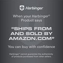 Padded Cotton Lifting Straps with NeoTek Cushioned Wrist (Pair), Black , 5 mm