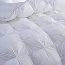 LESNNCIER Cal King Size Goose Down Comforter, Ultra Soft 100% Egyptian Cotton