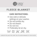 Fleece Throw Blanket for Couch – 50x60 for Adult and Kids, Lightweight, Black and White