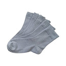 Bamboo Kids Crew Socks School Anti Odor Socks for Boys Girls Uniform Light Weight