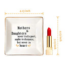 Mother Gifts From Daughter,Daughter Birthday Gift from Mother, Ring Trinket Dish