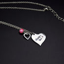 Gifts for Dad Necklace Jewelry, Father Daughter Keychain Jewelry,Birthday Necklace Set