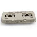 90 Egg Cartons- Printed with Blank Center for Your Custom Stamp