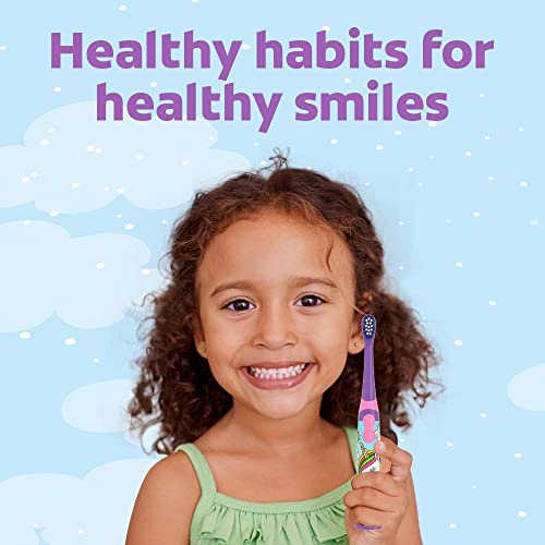 Colgate Kids Electric Battery Powered Toothbrush for Ages 3+, Extra Soft, Unicorn