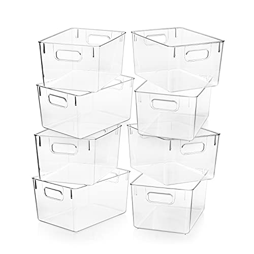 Plastic Storage Bins – Perfect Kitchen Organization or Pantry Storage