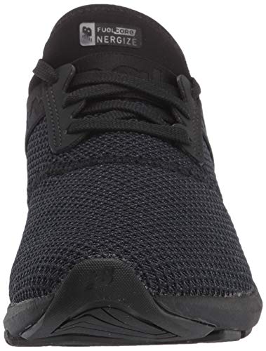 New Balance Women's FuelCore Nergize V1 Sneaker, Black/Magnet, 8