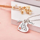 Mom Memorial Necklace A Piece of My Heart is in Heaven