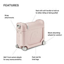 BedBox, Pink Lemonade - Kid's Ride-On Suitcase & In-Flight Bed