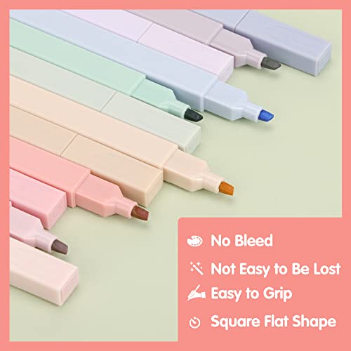 12pcs Highlighters Aesthetic Pastel Cute Highlighter, Bible Highlighters and Pens