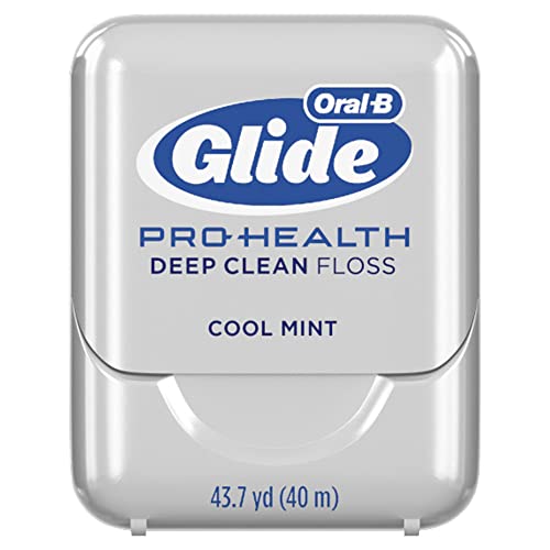 Oral-B Glide Pro-Health Dental Floss, Deep Clean, Mint, 40m, Pack of 6