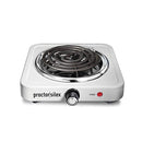 Proctor Silex Electric Single Burner Cooktop, Compact and Portable