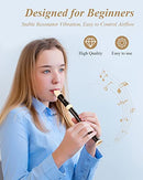 Soprano Recorder for Beginners Kids, Baroque style C Key Recorder Instrument ABS Classic