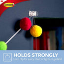 Clear Mini Light Clips, 45 Clips, 54 Strips - Easy to Open Packaging