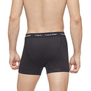 Black Men's Cotton Stretch Megapack Boxer Briefs