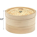 Bamboo Rice Steamer, Standard, Tan