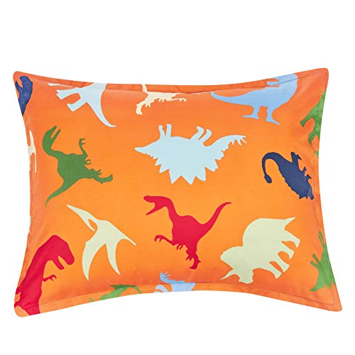 Kids Easy-Wash Microfiber Bed-in-a-Bag Bedding Set - Dino Friends