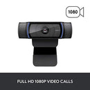 Logitech C920x HD Pro Webcam, Full HD 1080p/30fps Video Calling, Clear Stereo Audio