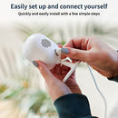 1080p Video with Privacy Shield, Plug-in, Night Vision, 2-Way Audio, Siren, Direct to WiFi