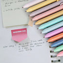 12Pcs Ballpoint Pens, Comfortable Writing Pens, Pastel Retractable Pretty Journaling Pens, Black Ink