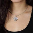 Gift For Granddaughter From Grandpa gifts - Luxury Necklace Silver On Birthday