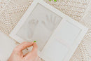 Baby Handprint & Footprint Keepsake Photo Frame Kit -Personzalize it