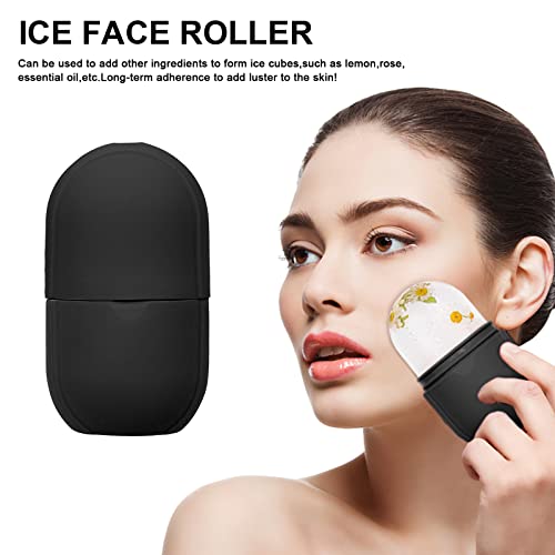 Ice Roller for Face and Eye, Silicone Ice Mold Face Massage, Facial Beauty Ice Roller