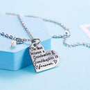 The Love Between Grandmother and Granddaughter Is Forever Necklace