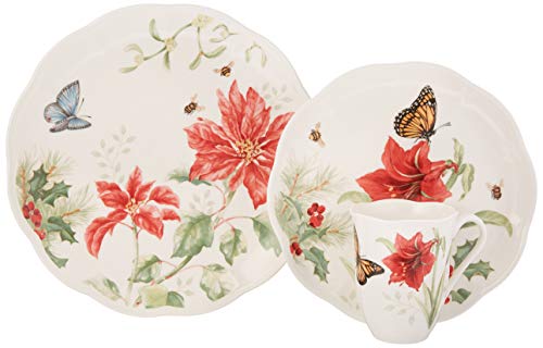 Lenox Butterfly Meadow 18-Piece Holiday Dinnerware Set