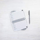 Password Book, Whimsical Blooms, Silver Aluminum, 3.5" x 4.5"