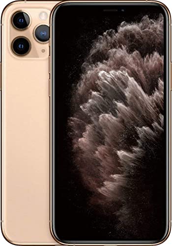 Apple iPhone 11 Pro, US Version, 256GB, Gold - Unlocked (Renewed)