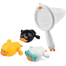 Baby Bath Toys Floating Wind-up Toys Swimming Pool Games Water Play Set