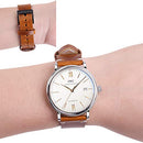 20mm Classic Genuine Leather Watch Bands Christmas Stocking Stuffers Quick Release