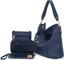 Large Crossbody Bags Ladies Shoulder Handbags Purse and Wallet Set