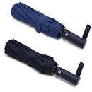 2 Packs Travel Umbrella Windproof Auto Open & Close Collapsible Folding Small Compact