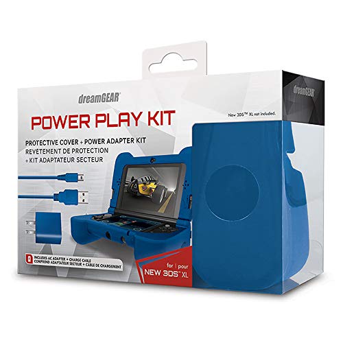 Power Play Kit Accessories: Compatible with Nintendo NEW 3DS XL, 3-In-1 Bundle