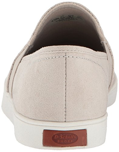 womens Luna Sneaker, Greige Microfiber Perforated, 7 US