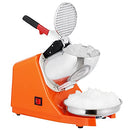 Ice Crushers Machine Electric Snow Cone Maker Stainless Steel Shaved Ice Machine