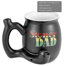 Stoner Dad Roast and Toast Mug, 11 oz Ceramic Coffee Mug