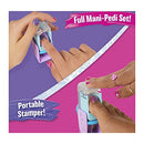 GO Glam Amazon Exclusive U-nique Metallic Nail Salon with Portable Stamper