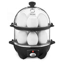 Double Tier Egg Cooker, Boiler, Rapid Maker & Poacher, Meal Prep for Week