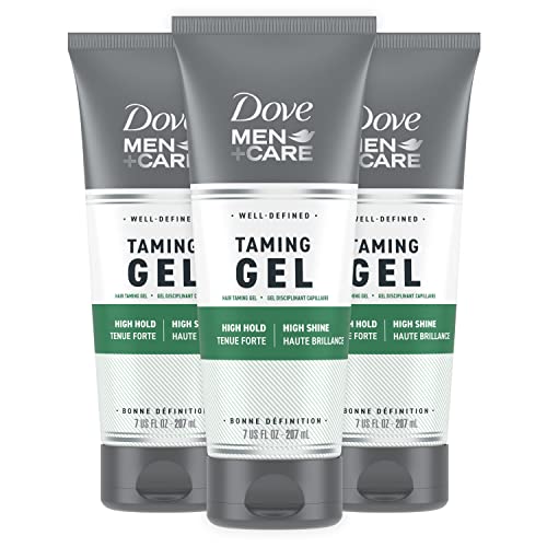 Dove Men+Care Styling Gel for a Strong Hold Hair Taming Gel Hair Styling Product