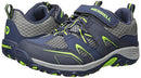 Merrell unisex child Trail Chaser Hiking Sneaker, Navy/Green, 6.5 Big Kid US