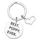 Poppy Gifts Best Poppy Ever Keyring Poppy Keychain