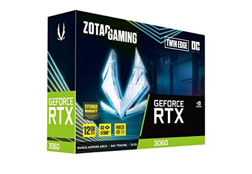 ZOTAC Gaming GeForce RTX 3060 Twin Edge OC 12GB GDDR6 192-bit 15 Gbps