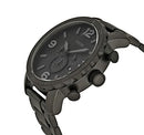 Fossil Men's Nate Quartz Stainless Steel Chronograph Watch, Color: Black